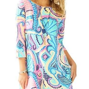 NWT Lilly Pulitzer Edna Dress - Tile Wave